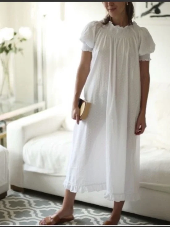 Hill House Caroline Nap dress Swiss dot XS - Picture 5 of 10